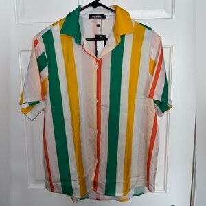 NWT Casual Button Down